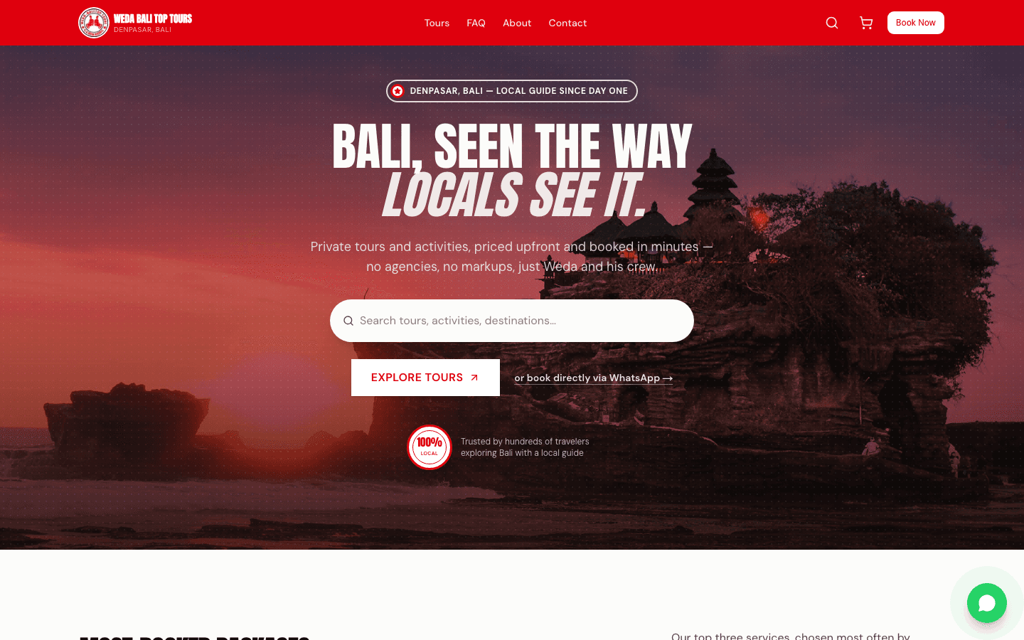Weda Bali Top Tours