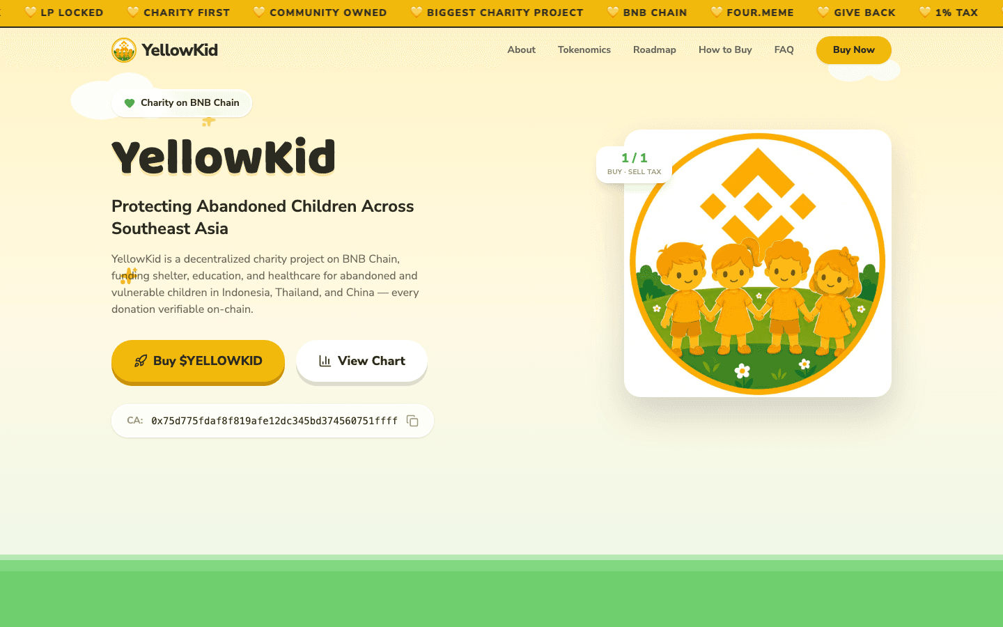Yellow Kid Coin